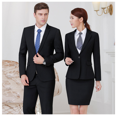 男女西服同款职业装1005款