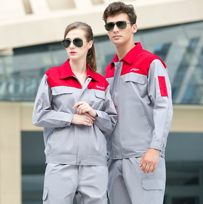 长袖夏冬车间舒适耐磨工作服LSCF003款