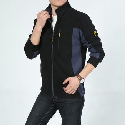 拼色摇粒绒秋冬保暖卫衣T008款