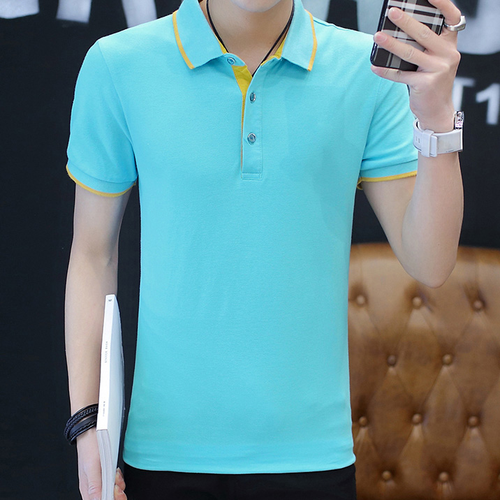 职业商务翻领POLO衫T013款