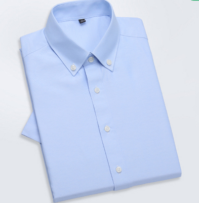 男士净色商务衬衫1005款
